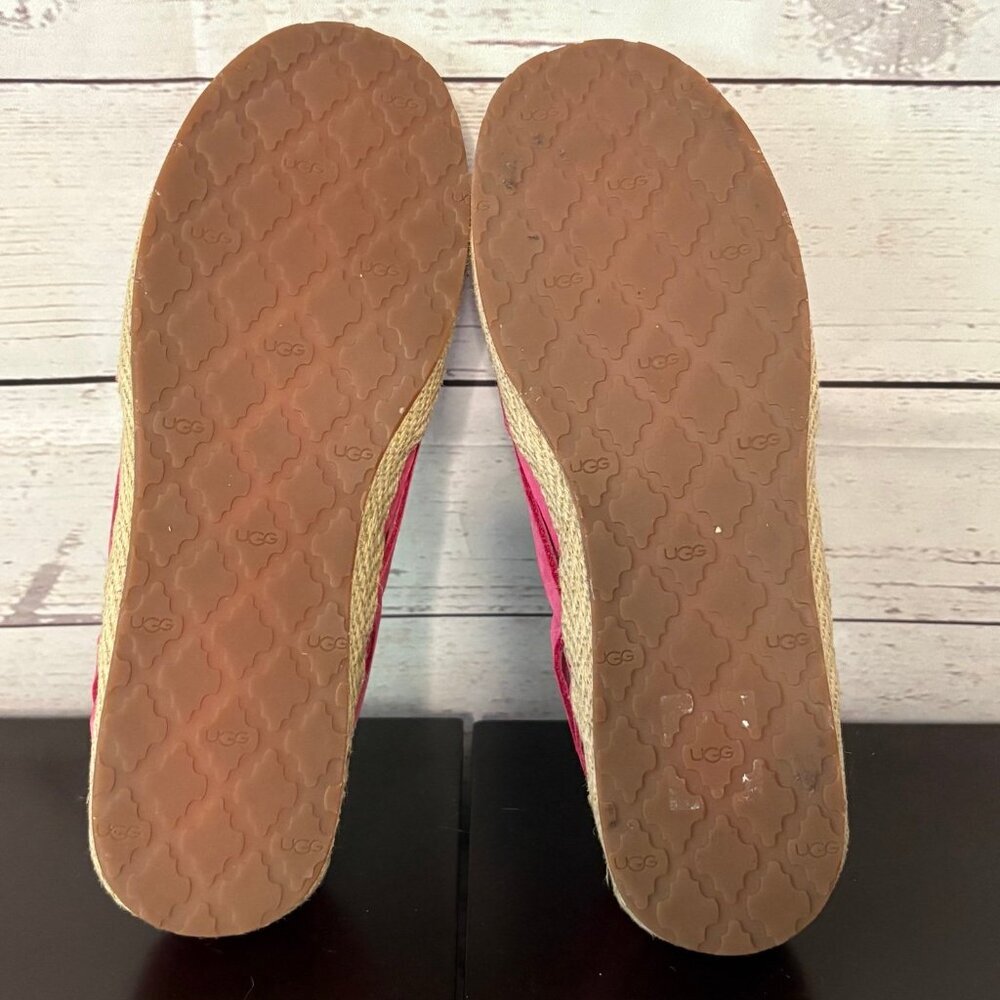 UGG‎ Australia Cicily Pink Flats Womens 9.5/10 - Picture 6 of 6